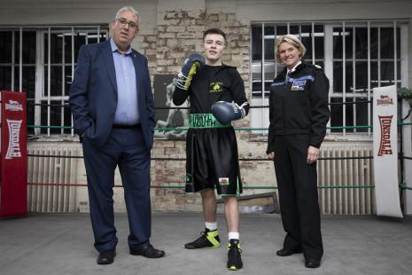 Boxing club fighting fit thanks to cash seized from criminals