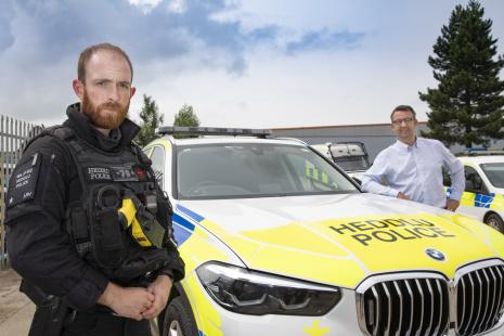 Armed response police officer hailed a hero after saving two lives in two days