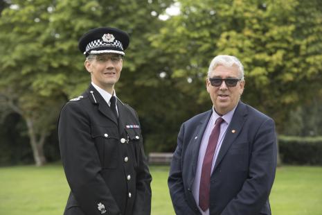 New chief constable pledges to protect victims and combat crime overlords
